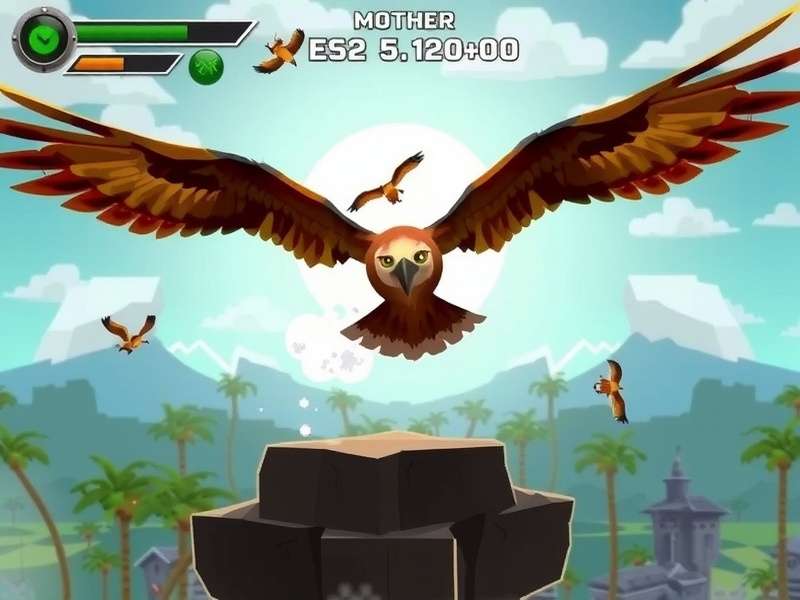 Ruthless Vulture Swoop gameplay screenshot showing aerial combat